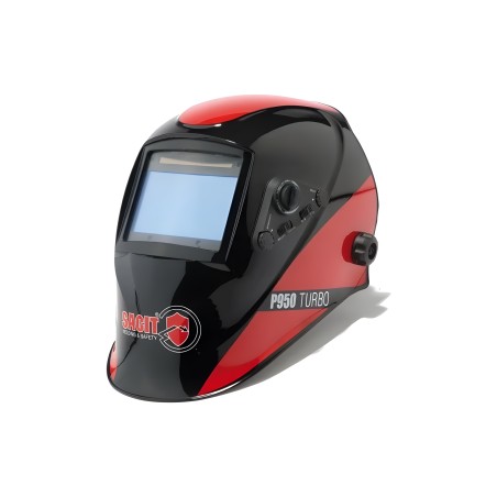 Welding or grinding helmet SACIT P950 adjustable intensity