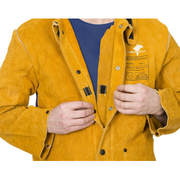 Welder jacket Golden Brown Weldas