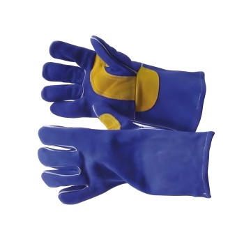 Pair of long cuff gloves - Size 10