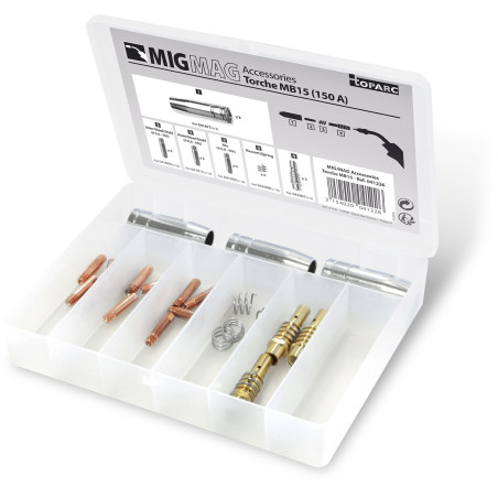 Accessory kit for MIG torch MB 15 150A