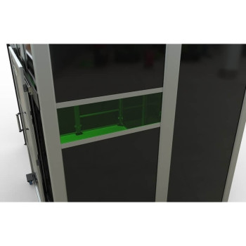 Observation window for laser welding booth