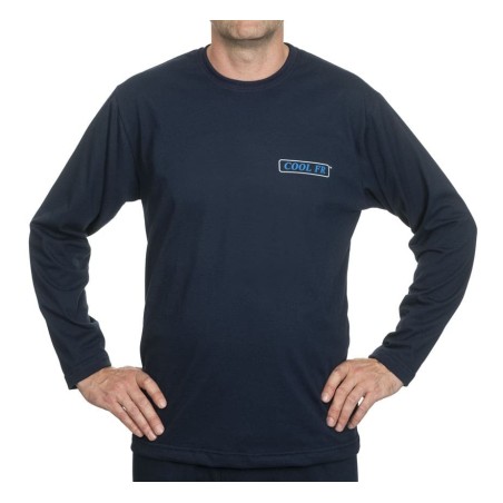 Flame-resistant long-sleeve T-shirt