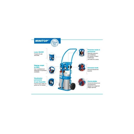 Air Liquide l MINITOP oxy-acetylene station + torch