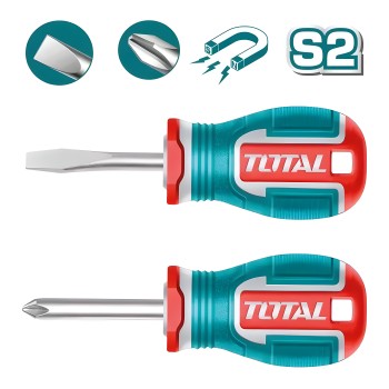 Set of 2 stubby screwdrivers TKSDS2226 | SL6-PH2