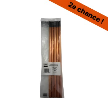 5 carbon electrodes sheet metal heating GYS
