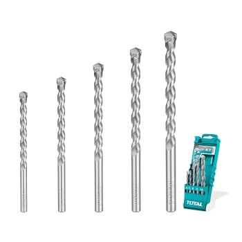Set of 5 drill bits for porcelain TACSD7156 | HSS