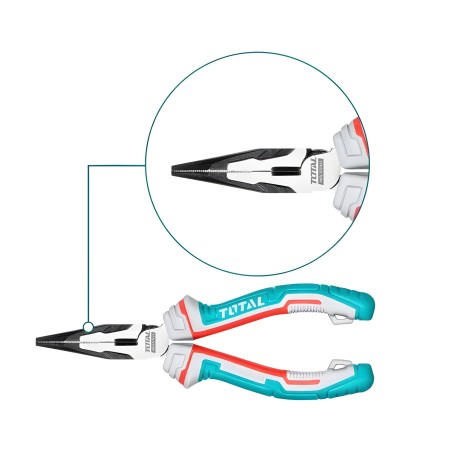 Set of 3 reinforced pliers  THT2K0301S | Chrome-vanadium (Cr-V)