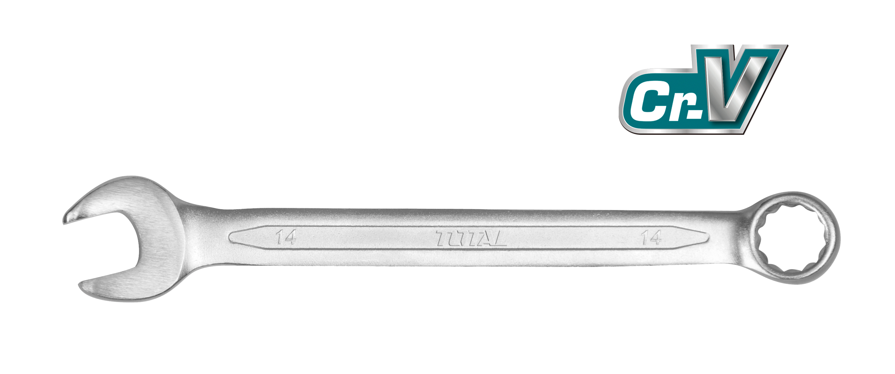 Combination Wrench TCSPA | 6 x 101 mm | Chrome-vanadium (Cr-V)