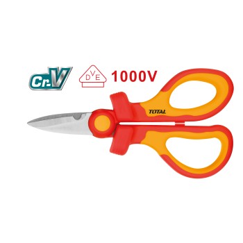 Insulated electrician's scissors THISS1601 | 160 mm