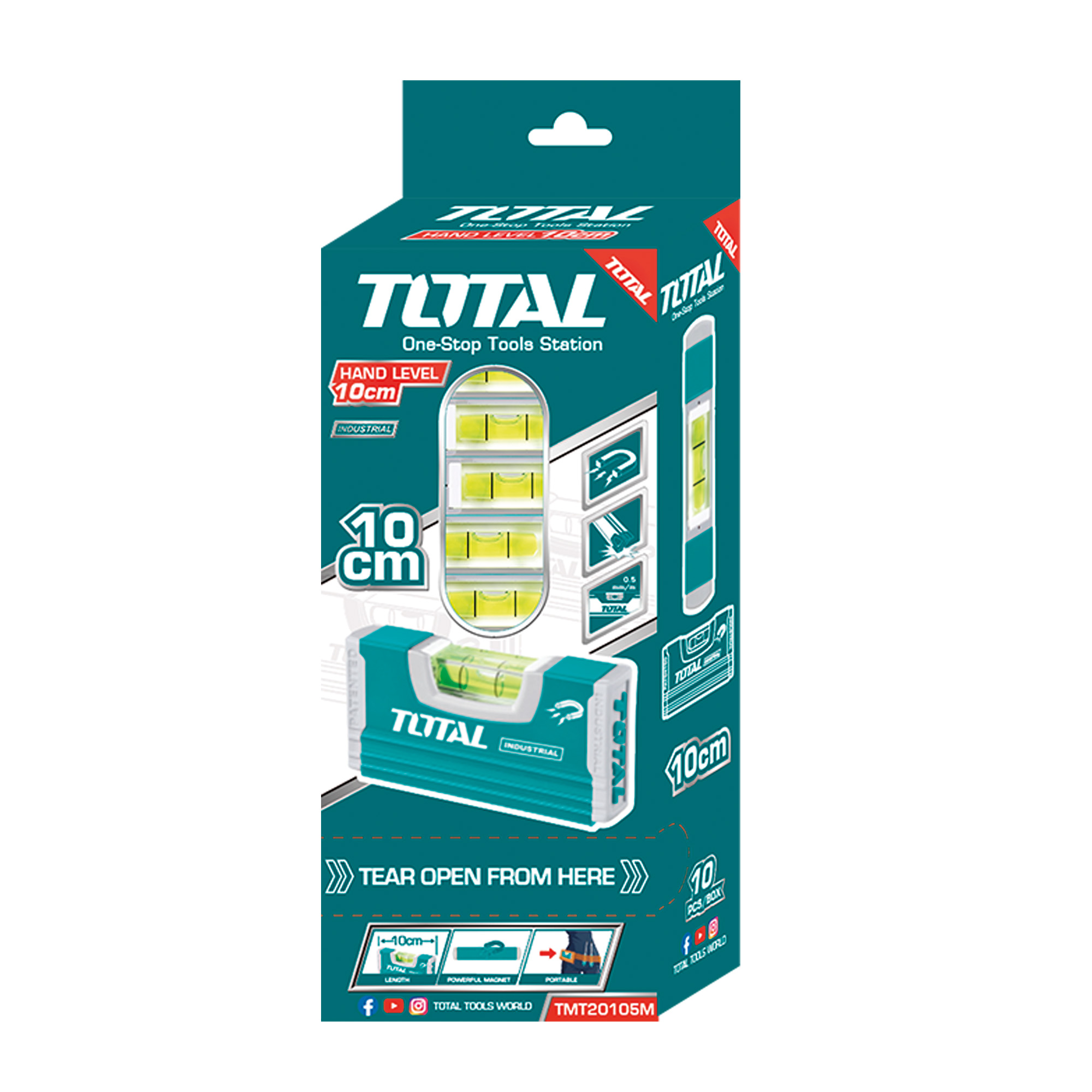 Pocket level TMT20105M | 100 mm