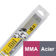 Baguette rutile pour soudure Acier